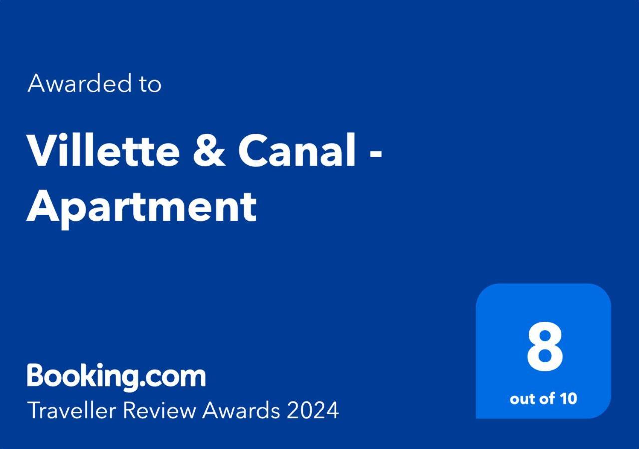 Villette & Canal - Apartment Paris Exteriör bild